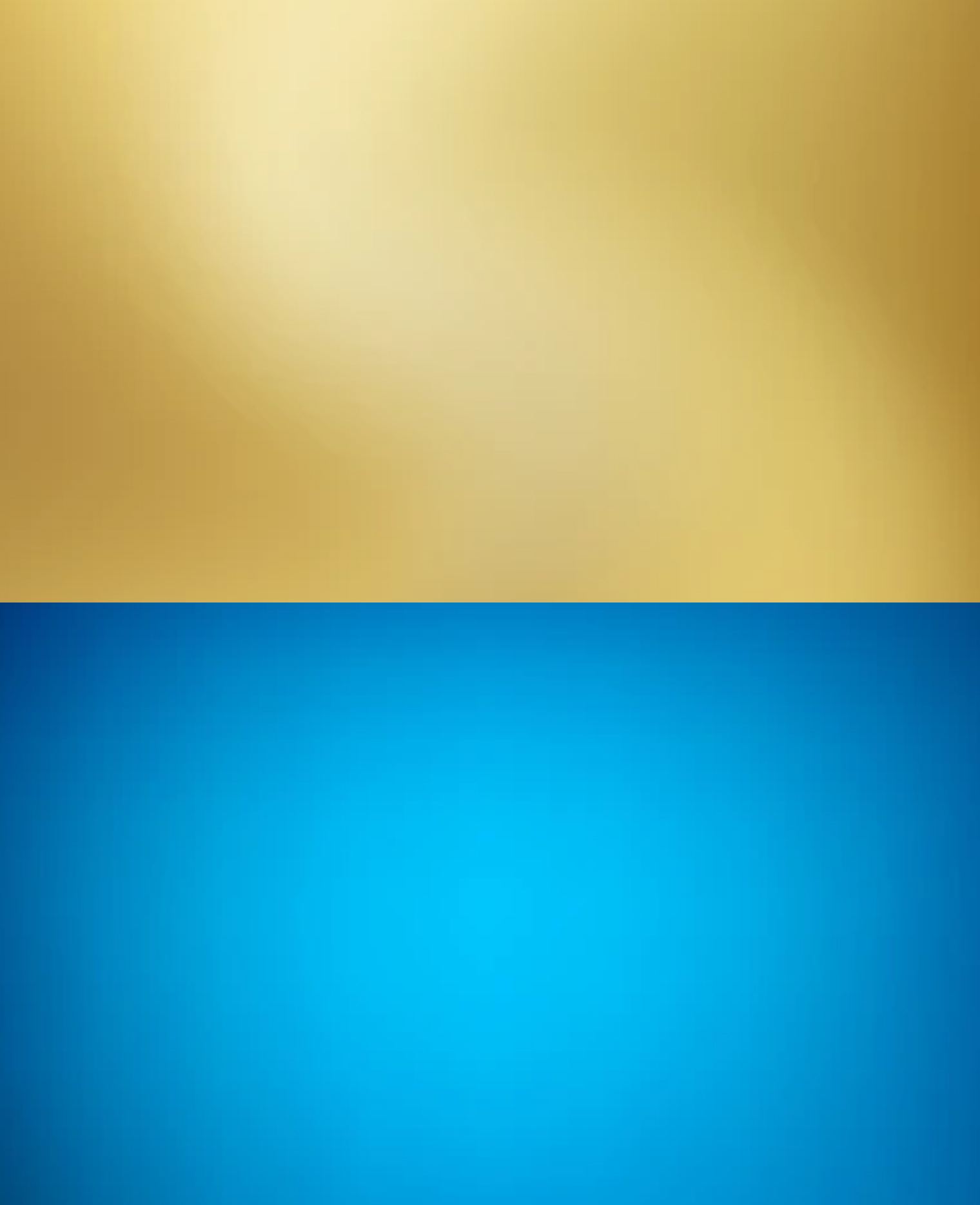 Gold/Blue